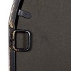Metal Window Pane Inspired Wall Mirror with Arched Tops and Studs Black - Olivia & May - 4 of 4