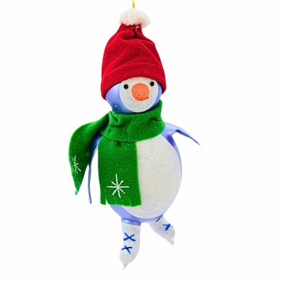 Italian Ornaments 6.75 In Frostino Artic Skater Italian Ice Skate Tree Ornaments