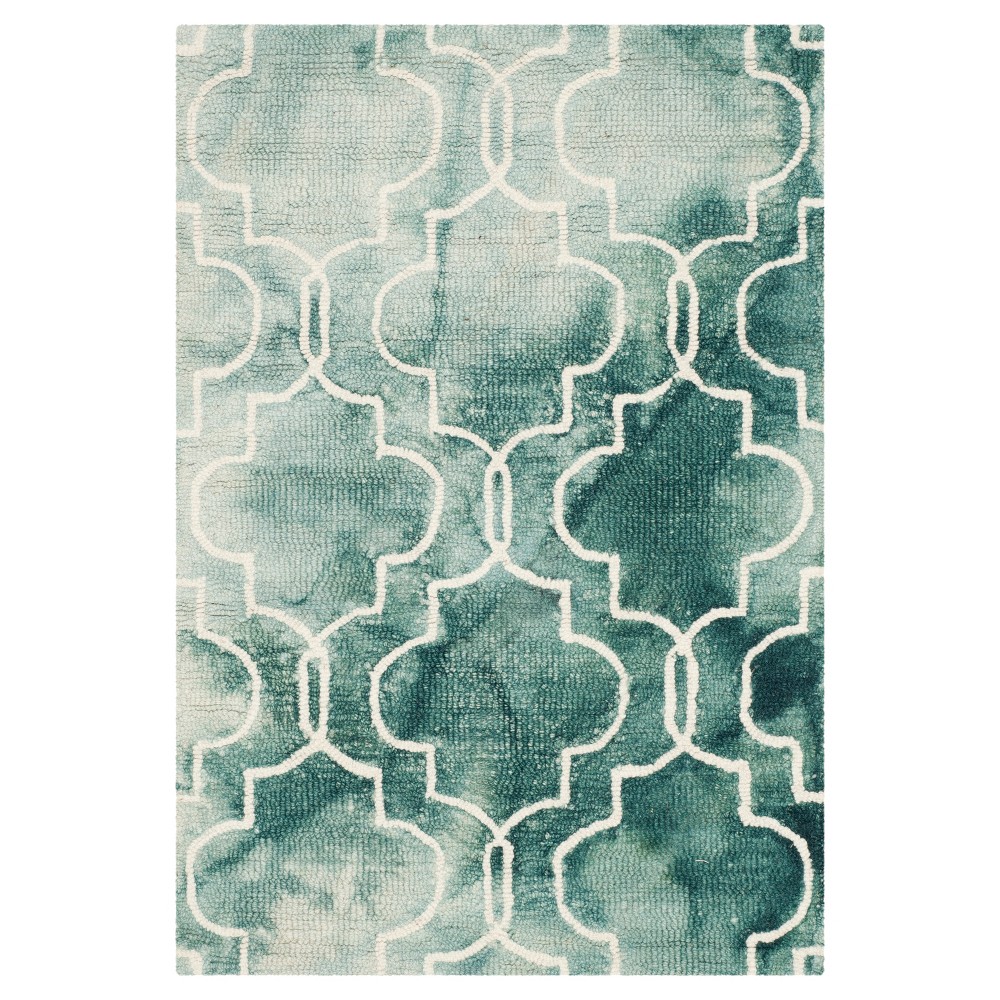 Denzil Area Rug - Green/Ivory (2'x3') - Safavieh