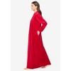 Only Necessities Smocked Velour Long Robe - 4 of 4