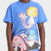Boys' Pokémon Mythical Lake Guardians Oversized Graphic Short Sleeve T-Shirt - Blue - 2 of 4