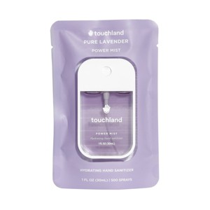 Touchland Power Mist Hydrating Hand Sanitizer - Pure Lavender - Trial Size - 1 fl oz/500 sprays - 1 of 4