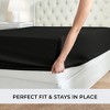 Microfiber Fitted Sheet Up to 16" Deep Pocket - Mellanni - 4 of 4