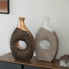 Uniquewise 19-inch Farmhouse Vase - Decorative Piece for Boho Kitchen, Bedroom Table, Home Office, Living Room or Shelf Décor - 2 of 4