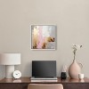 Art Remedy One Shade of Pink Glam Colorful Pastel Abstracts Framed - 2 of 4