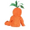 HalloweenCostumes.com Infant Carrot Costume, Baby Orange Vegetable Hooded Jumpsuit with Booties, Easter Outfits for Babies - 2 of 4