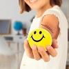 Neliblu 24 Pack Smile Stress Balls for Kids and Adults, Yellow - image 4 of 4