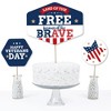 Big Dot of Happiness Happy Veterans Day - Patriotic Centerpiece Sticks - Table Toppers - Set of 15 - image 3 of 4