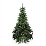 Darice 7' Prelit Artificial Christmas Tree LED Canadian Pine - Candlelights