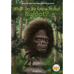 What Do We Know about Bigfoot? - (What Do We Know About?) by Steve Korte & Who Hq (Paperback)