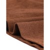 Allegra K Women's High Waist Solid Button Front A-Line Belted Corduroy Midi Skirt - 4 of 4