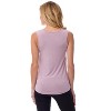 Rekucci Women's Soft Jersey Knit Sleeveless Tank Top – Casual & Versatile Everyday Wear - 3 of 3