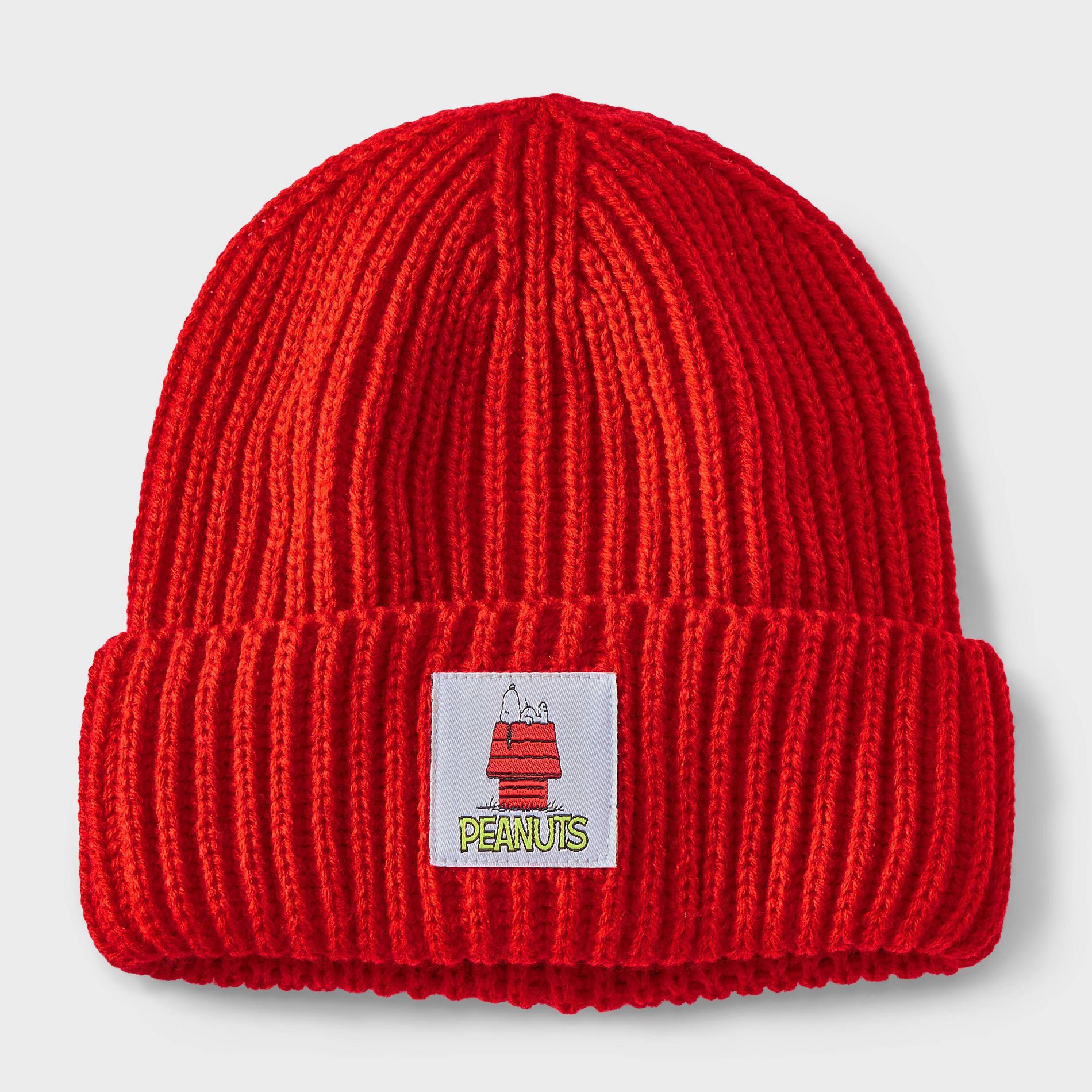 Women's Peanuts Graphic Beanie - Red