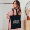City Creek Prints Varsity Sunshine State Of Mind Canvas Tote Bag - 15x16 - Black - 2 of 2