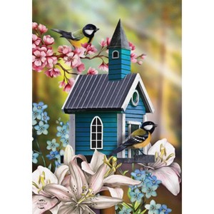 Briarwood Lane Spring Garden Flag 12x18 For Outdoor Peaceful Birdhouse For Spring Garden Flag Flags For Outside - 1 of 4