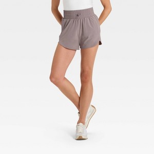 Women's Flex Woven High-Rise Shorts 3" - All In Motion™ - 1 of 3