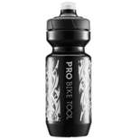 PRO BIKE TOOL 24OZ Insulated Bike Water Bottle All Fitness and Cycling, Gray