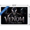 Trends International Marvel Venom: Let There be Carnage - Collage Framed Wall Poster Prints - 3 of 4