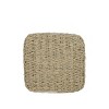 10 Inch Basket White Seagrass & Rope by Foreside Home & Garden - 3 of 4