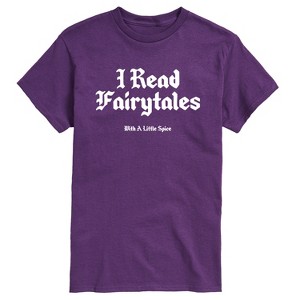 Men's - Instant Message - Read Spice Fairytales Short Sleeve Graphic T-Shirt - 1 of 4