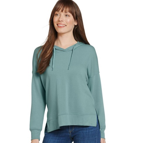 Jockey Women French Terry Pullover Hoodie 2x Deep Sage : Target