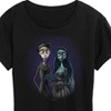 Women's - Corpse Bride - Emily and Victor Groom and Bride Short Sleeve Graphic T-Shirt - image 2 of 4