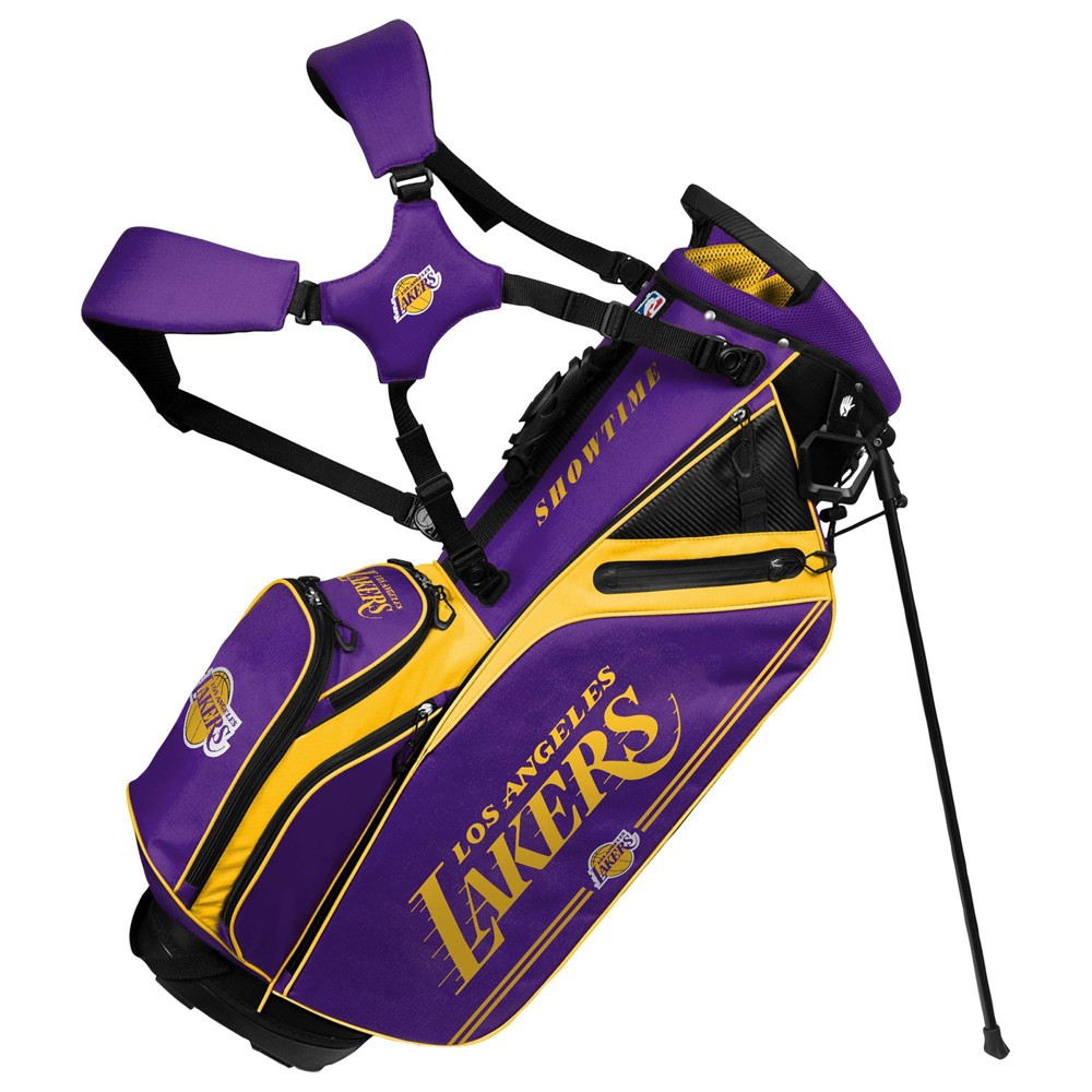 Photos - Golf NBA Los Angeles Lakers Team Effort Caddie  Bag