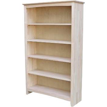 International Concepts Shaker Bookcase - 60 in H