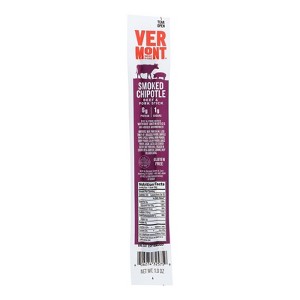 Vermont Smoke And Cure RealSticks - Chipotle -  Case of 24 - 1 oz - 1 of 2