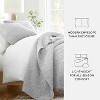 Stripes Floral and Diamonds Quilted Coverlet Set With Shams - Becky Cameron - 4 of 4