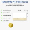 Avery Rectangle Business Cards, Gold Lace Trim Pattern, 2" x 3.5" - 2 of 4