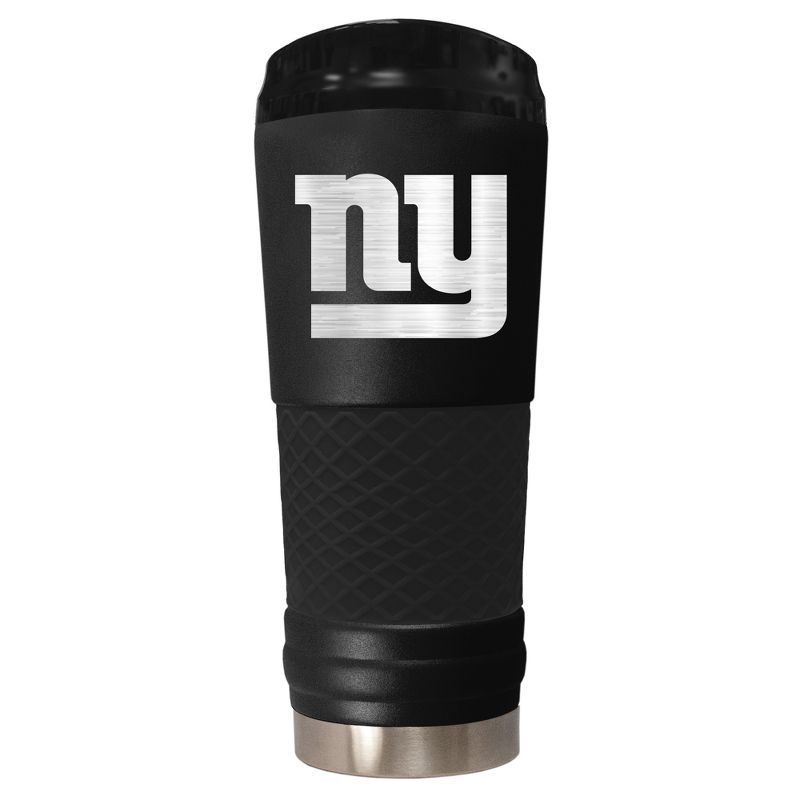 NFL New York Giants The Stealth Draft 24oz Powder Coated Laser Etched Vacuum Insulated Tumbler, 1 of 2
