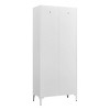 Maliang 27.56 x 13.78 x 64.96" 2 Doors Metal Storage Cabinet, Kitchen Pantry Cabinet With Adjustable Shelves - 2 of 4