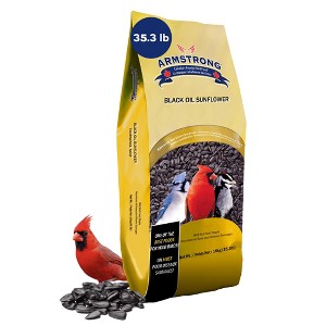 Armstrong Wild Bird Food Black Oil Sunflower Bird Seed - 1 of 4