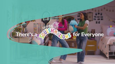 10'' Orange and Beige Plush Bingo Hugmee Squishmallows