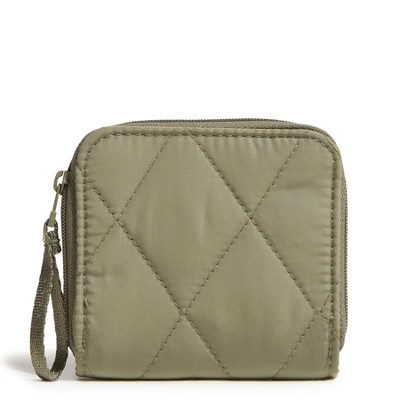 Vera Bradley Women's Outlet Ultralight Essential Small Zip-Around Wallet