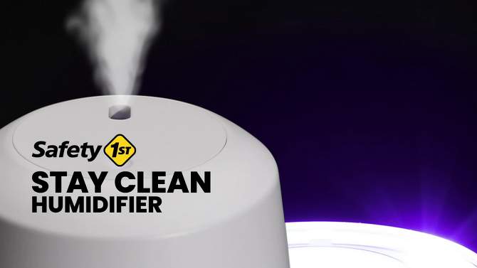 Safety 1st Stay Clean Ultrasonic Humidifier, 2 of 16, play video