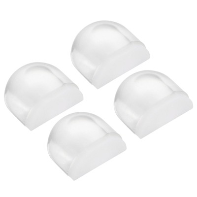 Unique Bargains Clear Door Stops