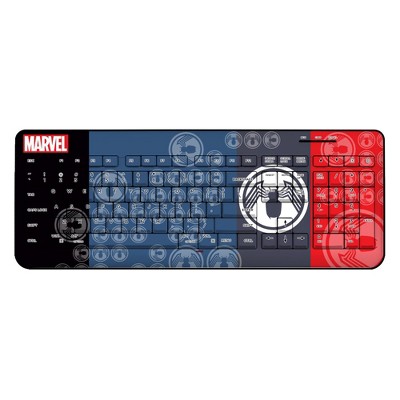 Keyscaper Marvel Spider-Man Sigil Wireless USB Keyboard