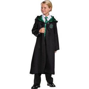 Disguise Kids' Classic Harry Potter Slytherin Robe Costume - 1 of 2
