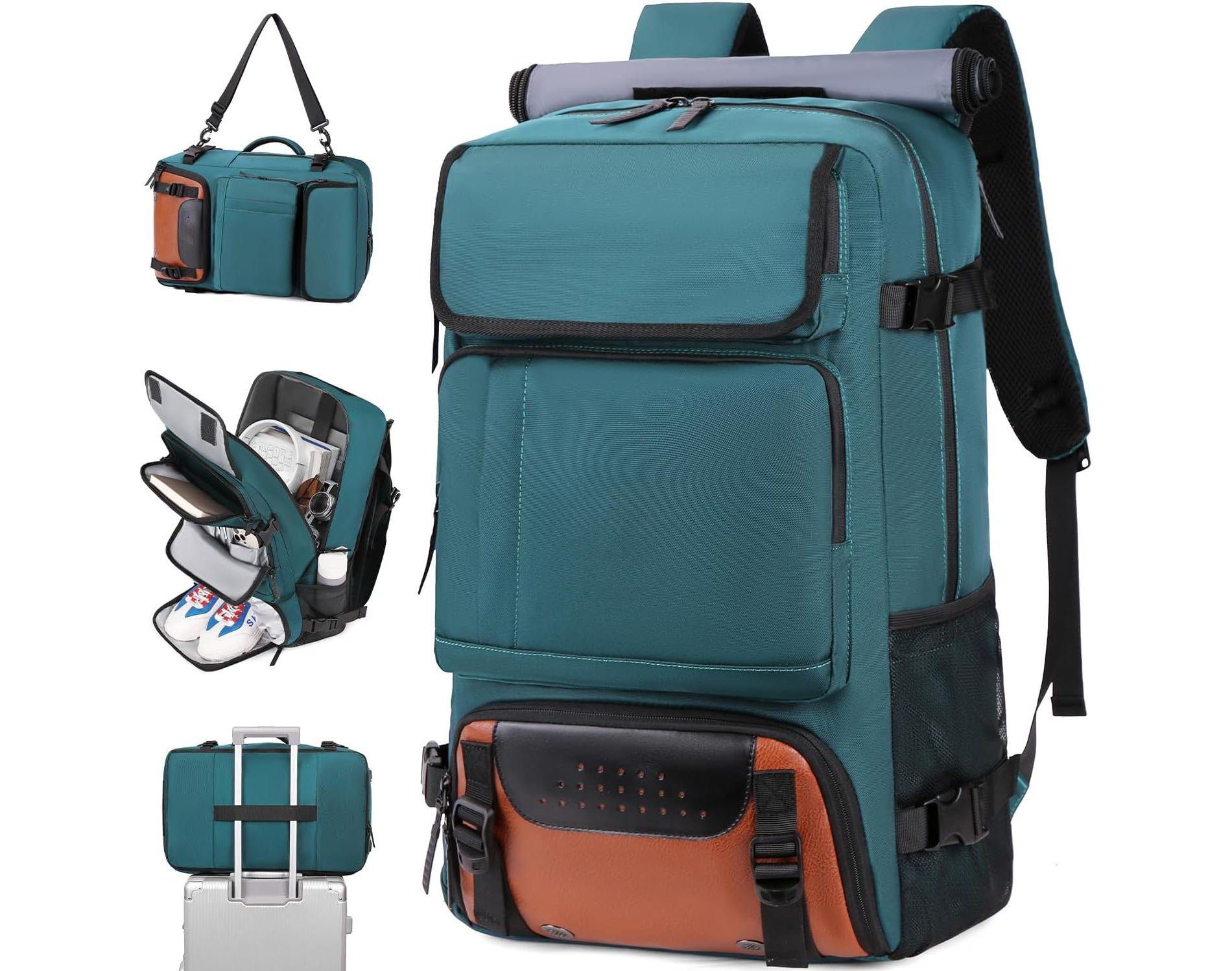 Summit Adventure Airline Approved Men Carry-On Travel Backpack