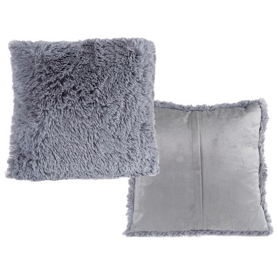 18” Plush Pillows – Set Of 2 Luxury Square Accent Pillow Inserts And ...