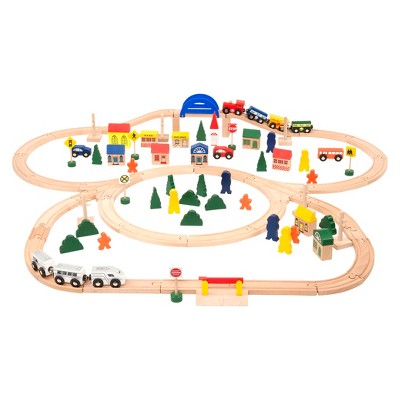 target wooden train set