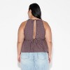 Women's High Neck Babydoll Halter Top - Wild Fable™ - 3 of 3