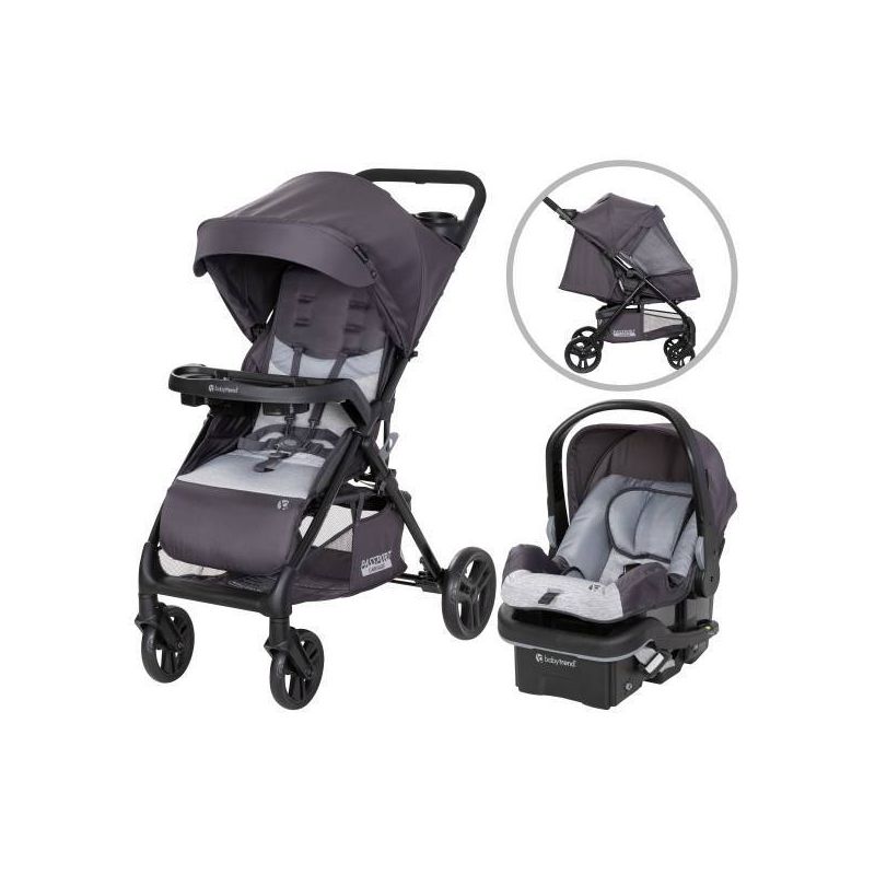 Baby Trend Passport Carriage Travel System with EZ-Lift PLUS - Silver Sky, 1 of 30