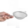 Unique Bargains Home Kitchen Metal Fried Food Spice Flour Mesh Strainer Silver Tone 1 Pc - 4 of 4