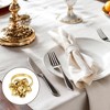Unique Bargains Napkin Rings Nine Bells Stainless Steel 1 Pc - 2 of 3