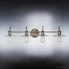 Urban Ambiance Luxury Vintage Bath Vanity Light,  6.5"H x 34.5"W,  Aged Nickel Finish, UHP3690 - 3 of 4