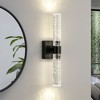 Crystal Bubble LED Wall Sconce - 3 of 4