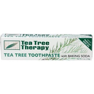 Toothpaste-Tea Tree With Natural Baking Soda by Tea Tree Therapy  -  5 oz Paste